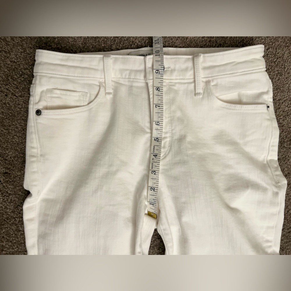 Abercrombie & Fitch mid- rise super skinny 4/27 - Picture 8 of 11